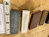 Vtg lot Sharpening soap stones knife Watchmaker jeweler Machinist Clock Repair