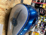NOS Gas tank 2000 FLSTF FATBOY DIAMOND ICE SINISTER BLUE PEARL HARLEY OEM NEW!