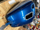 NOS Gas tank 2000 FLSTF FATBOY DIAMOND ICE SINISTER BLUE PEARL HARLEY OEM NEW!