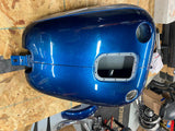 NOS Gas tank 2000 FLSTF FATBOY DIAMOND ICE SINISTER BLUE PEARL HARLEY OEM NEW!