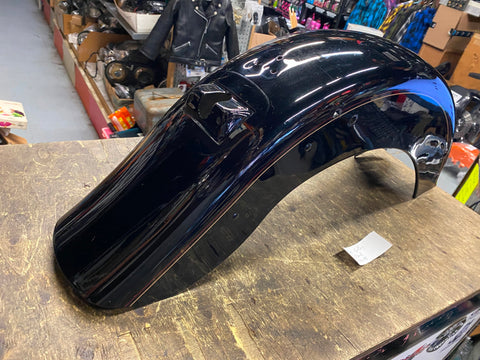 OEM Vivid Black Stripes  Rear Fender Harley Fatboy FLSTF 1993-99 Factory Nice!
