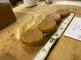 Vtg lot pure beeswax candle making cleaning