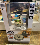 Disney Star Wars The Mandalorian Baby Yoda Child Motion Sensor Helicopter Toy