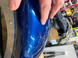 NOS Front Fender 2000 FLSTF FATBOY DIAMOND ICE SINISTER BLUE PEARL HARLEY OEM!