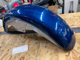 NOS Front Fender 2000 FLSTF FATBOY DIAMOND ICE SINISTER BLUE PEARL HARLEY OEM!