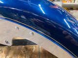 NOS Front Fender 2000 FLSTF FATBOY DIAMOND ICE SINISTER BLUE PEARL HARLEY OEM!