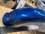NOS Front Fender 2000 FLSTF FATBOY DIAMOND ICE SINISTER BLUE PEARL HARLEY OEM!