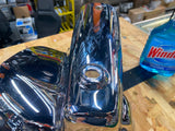 OEM Chrome Headlight Nacelle Covers Harley Road King FLHR 67674-03 37682-03