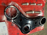 Roland Sands Design  Top Triple Clamp Harley Dyna 2006^ 49mm FXD Black 0208-0149
