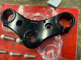 Roland Sands Design  Top Triple Clamp Harley Dyna 2006^ 49mm FXD Black 0208-0149