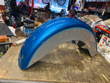 NOS Front Fender Teal Blue Silver 1994 Heritage Softail FLSTC OEM Harley New!