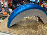 NOS Front Fender Teal Blue Silver 1994 Heritage Softail FLSTC OEM Harley New!