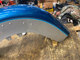 NOS Front Fender Teal Blue Silver 1994 Heritage Softail FLSTC OEM Harley New!