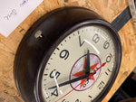 Vtg Gerneral Elec GE Clock Texaco Gas OIl Service Station 11" Glass Garage Petro