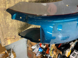 Rear Fender Teal Blue Silver 2004 Heritage Softail FLSTC OEM Harley Nice!
