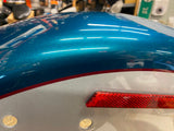 Rear Fender Teal Blue Silver 2004 Heritage Softail FLSTC OEM Harley Nice!