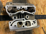 OEM Cylinder Heads Harley Touring Dyna 96" Twin CAm Running bike Natural Silver