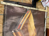 1965 Chrysler advertising poster Sign 300L Newport Imperial Dealer Acc Vtg Colle
