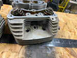 OEM Cylinder Heads Harley Touring Dyna 96" Twin CAm Running bike Natural Silver