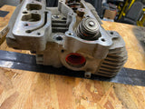 OEM Cylinder Heads Harley Touring Dyna 96" Twin CAm Running bike Natural Silver