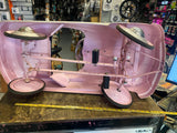Vtg Murray Comet Super Sport Pedal Car Metal Pink Man Cave Garage Decor Toy 35"