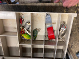 Loaded Fishing Tackle Box Lures Sinkers bobs Line Lot Plano 727 fold out drawers