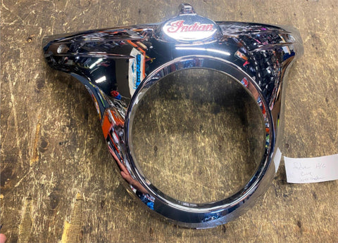 2014 14-18 Indian Chieftain Headlight Trim Cover Bezel Housing Fairing Cowl OEM