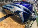Frost Bite Custom Paint Gas tank Harley Road King 2008^ Factory FLHR 6 gallon!