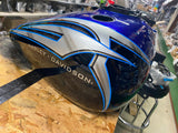 Frost Bite Custom Paint Gas tank Harley Road King 2008^ Factory FLHR 6 gallon!