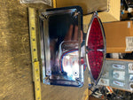 Custom Harley Chopper Side-Mount Deco Taillight License Plate Mount Bracket LED