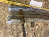 Vtg Harley Flathead Knucklehead Panhead Rear Fender Bumper Cheese Grater Cabbage