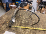 Vtg Harley Flathead Knucklehead Panhead Rear Fender Bumper Cheese Grater Cabbage