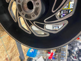 Typhoon Rear Mag Wheel Harley Dyna FXD 4.50x17 Black Superglide Street Bob FXDL