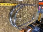 Vtg Harley Front Fender Bumper Panhead shovelhead Duo Hydra Glide Chrome 91075-5