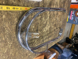 Vtg Harley Front Fender Bumper Panhead shovelhead Duo Hydra Glide Chrome 91075-5