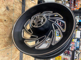 Typhoon Rear Mag Wheel Harley Dyna FXD 4.50x17 Black Superglide Street Bob FXDL