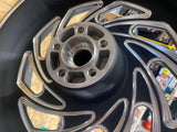 Typhoon Rear Mag Wheel Harley Dyna FXD 4.50x17 Black Superglide Street Bob FXDL