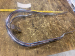 Vtg Harley Front Fender Bumper Panhead shovelhead Duo Hydra Glide Chrome 91075-5