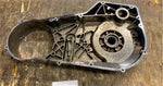 Chrome INner Primary Harley Softail Chopper Ironhorse Offset Wide Tire Evo FXST