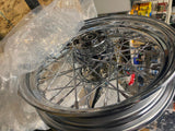 Front  40 Spoke Wheel Harley Heritage Softail 2000^ Chrome FLSTC 3x16 3/4 Single