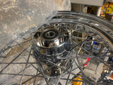 Front  40 Spoke Wheel Harley Heritage Softail 2000^ Chrome FLSTC 3x16 3/4 Single