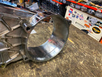 Chrome INner Primary Harley Softail Chopper Ironhorse Offset Wide Tire Evo FXST