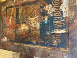 Globe Varnish tin 1900 gallon oil gas can Antique Pgh pa Advertising Collector!