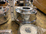 Rear Mag Wheel Hub 2000^ Harley Touring Road King Glide Ultra 3/4 Revtech Chrome