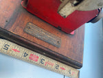 Vtg Antique Weeden Horizontal Toy Steam Engine #43 1940s Display Mechanical USA!