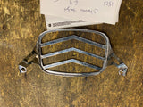 Custom Chevron Chrome Taillight Trim Harley Softail Dyna Sportster FXr 73-97