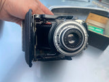 Vtg Kodak Junior Six-16 Series III Folding Camera Orig Box Minty Instructions!
