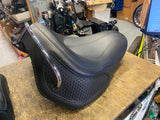 Solo Seat Pad Grabrail Harley Heritage Softail Nostalgia Deluxe FLSTN 2000^ OEM!