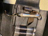 Vtg Portable Medical Dr Surgical Kit Pocket Antique Doctor Sachel Case Scalpel