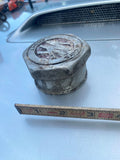 Original Willys Knight Cast Aluminum Screw-on Hubcap 1914-early 20's  VERY RARE